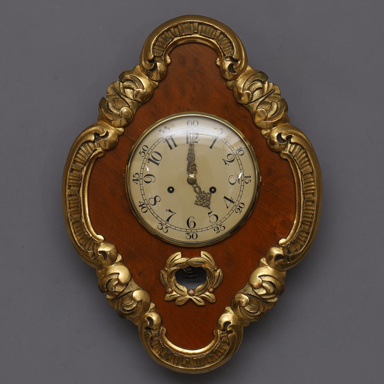 WALL CLOCK, Art Nouveau, Smiths Enfield, England.