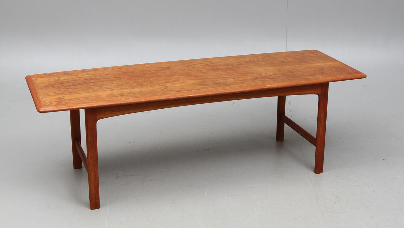 SOFFBORD "Dollar", teak, Folke Ohlsson, Tingströms, 1960-tal.