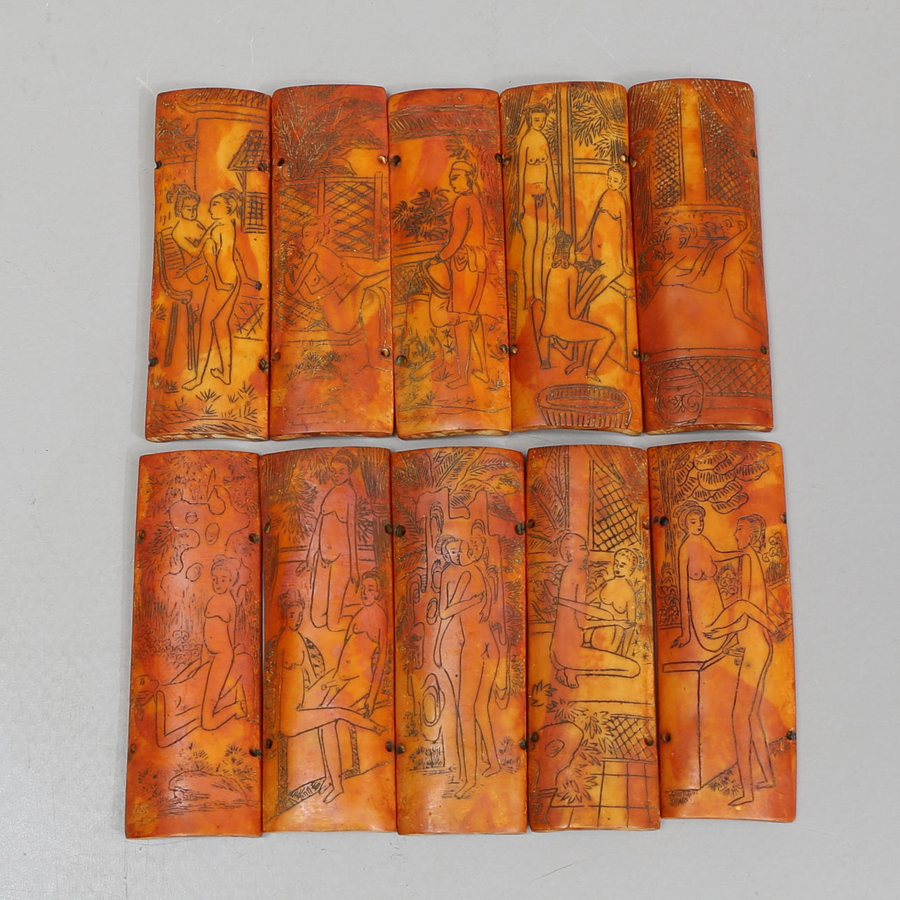 JAPANSKE EROTISKE BILLEDER, kunst, 1900-tallet.