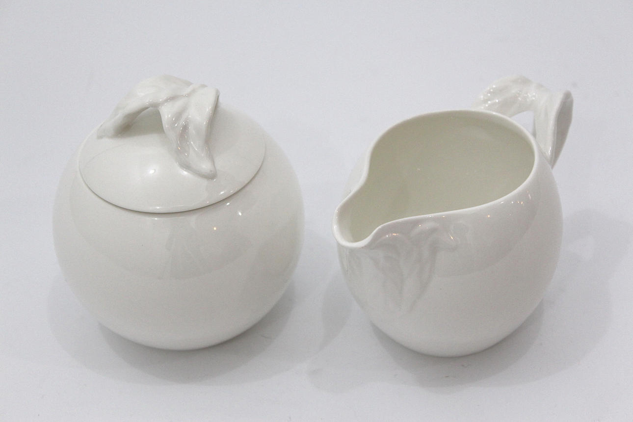 SOCKERSKÅL OCH GRÄDDSNIPA Villeroy och Boch.