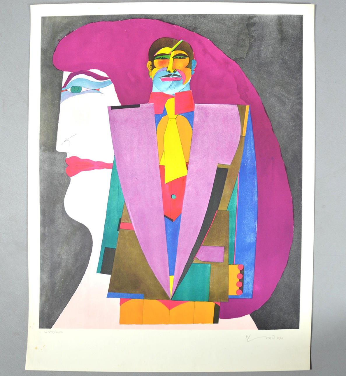 RICHARD LINDNER. PORTRÄTT NR 2.