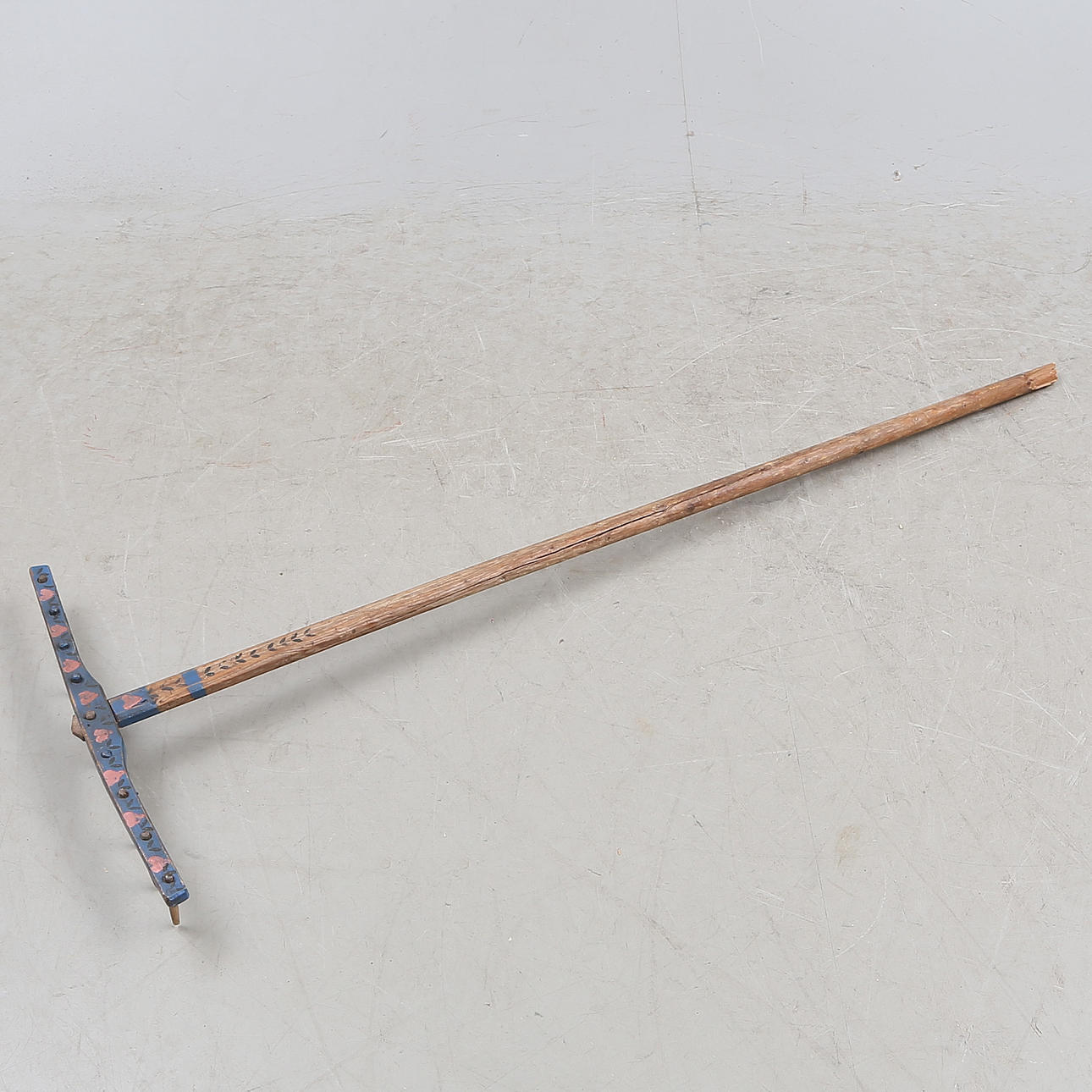 RÄFFSA, allmoge, bemålad, 1800-tal.