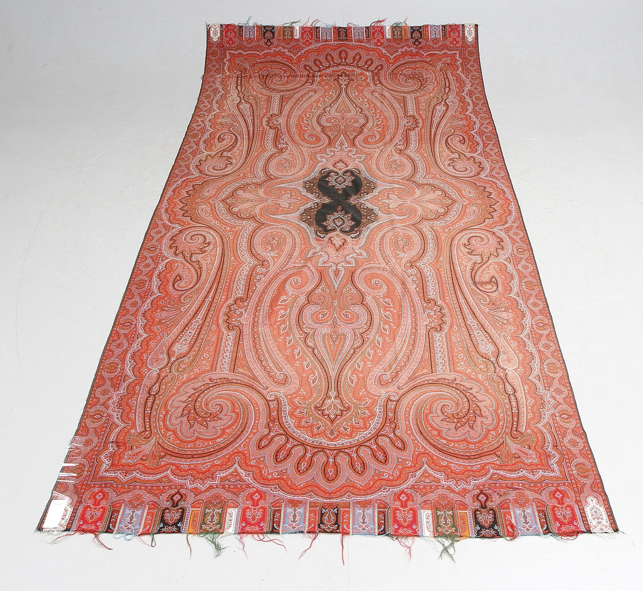 PEISLEY, SJAL, Tidigt 1900-tal,320x155 cm.