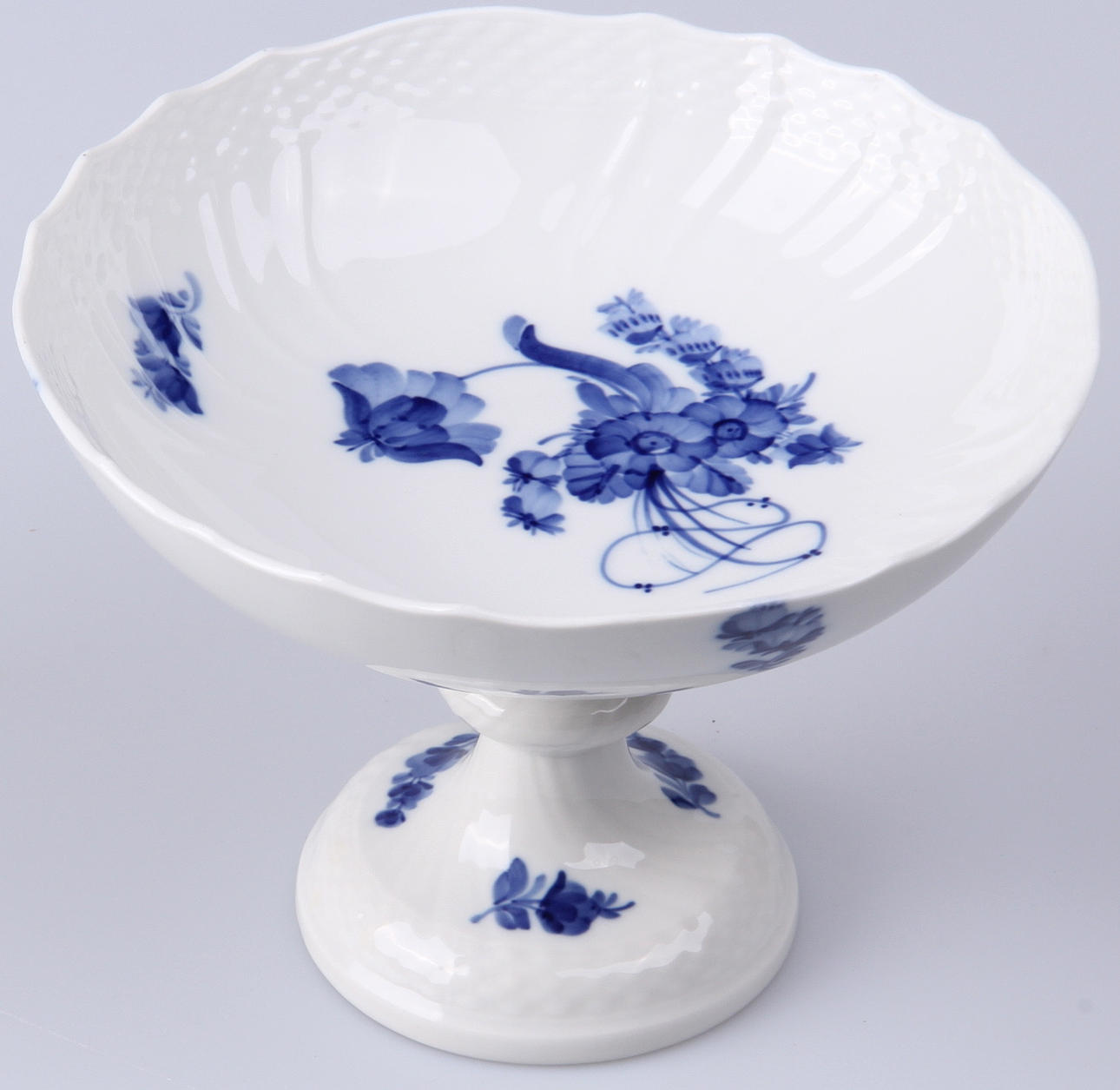 FAT PÅ FOT, "Blå blomster", Royal Copenhagen.