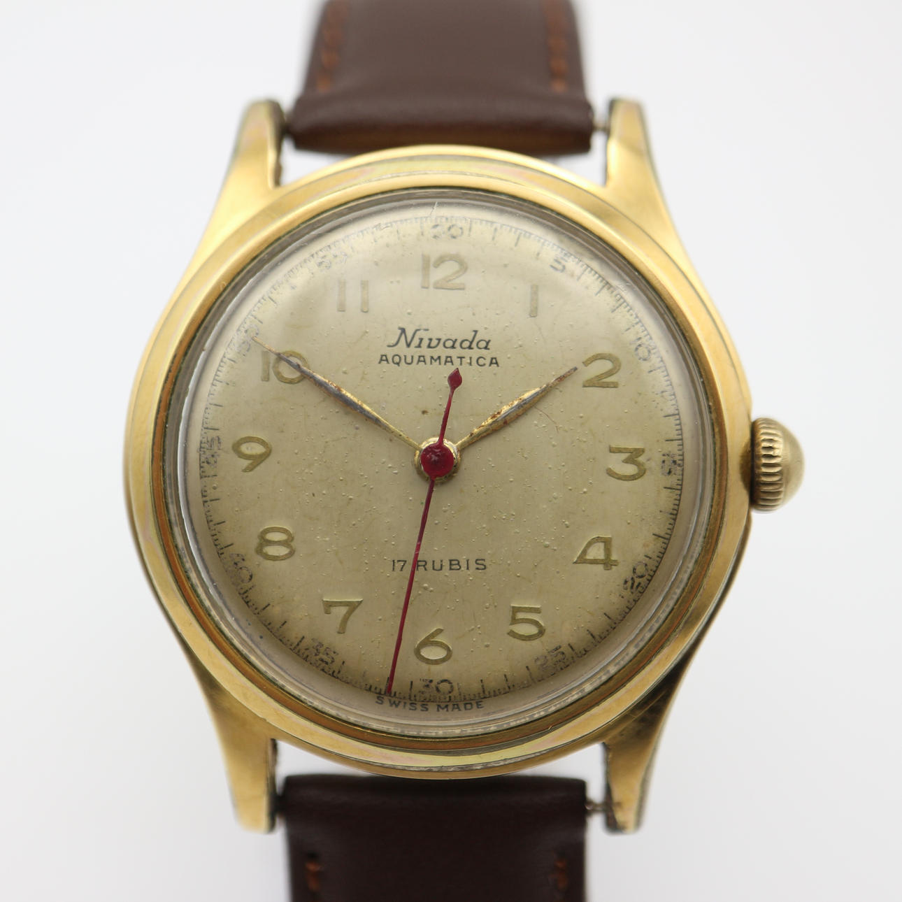 NIVADA AQUAMATICA WRISTWATCH VINTAGE.
