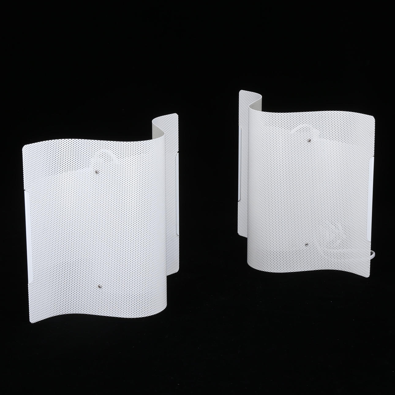 VÆGLAMPER, et par, blik, Zero, design Lindau & Lindekrantz.