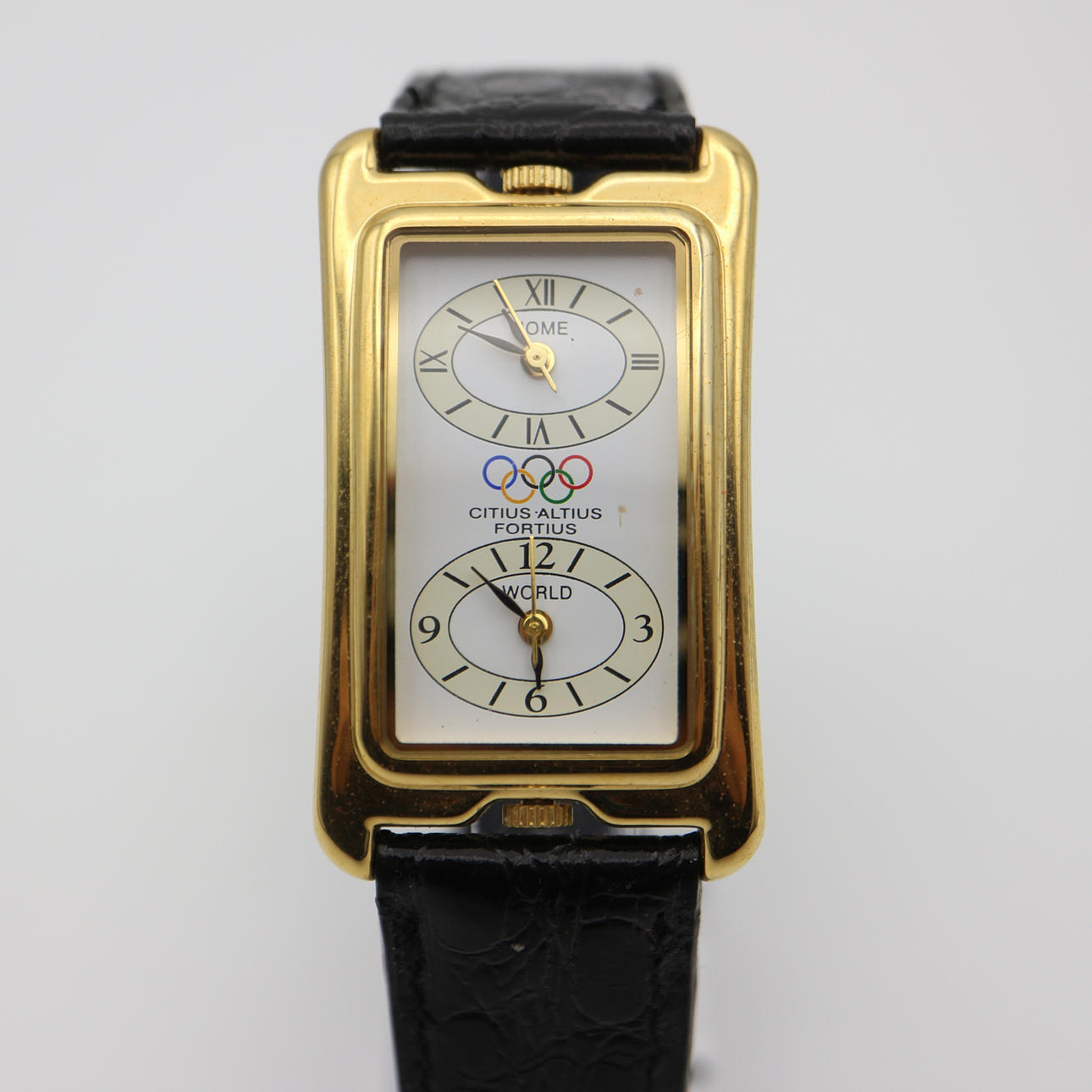 CITIUS ALTIUS FORTIUS WRISTWATCH.