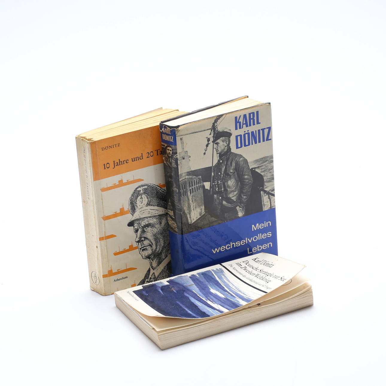 BÜCHER, 3-tlg. Karl Dönitz mit Widmungen.