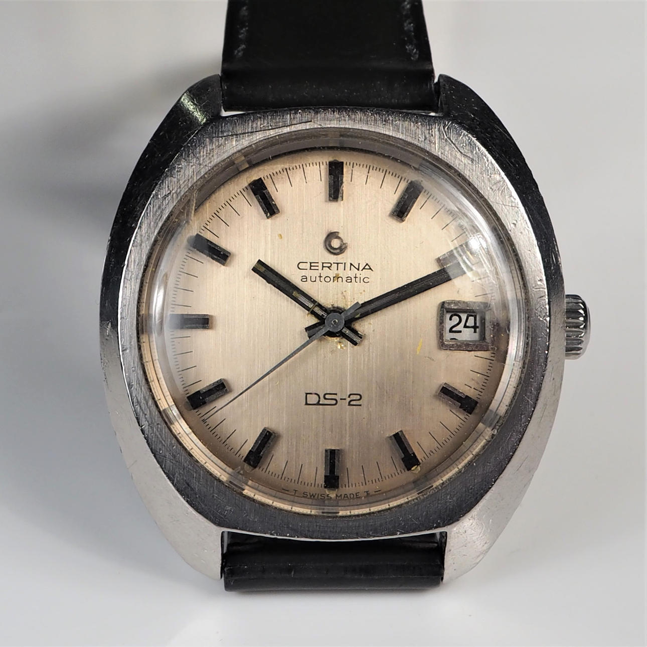 RELOJ DE PULSERA, Certina DS2, años 70.