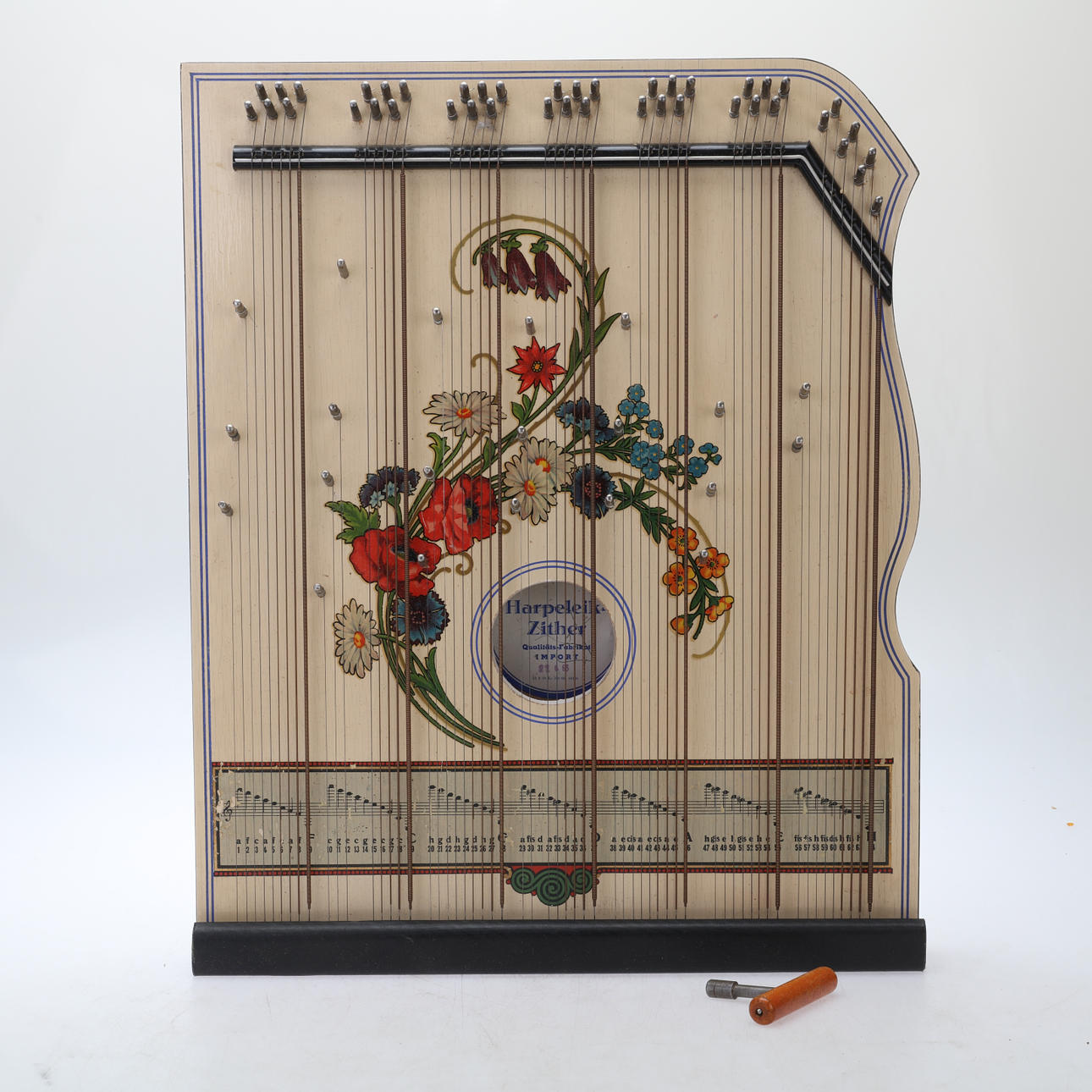 CITTRA, Harpeleik Zither.