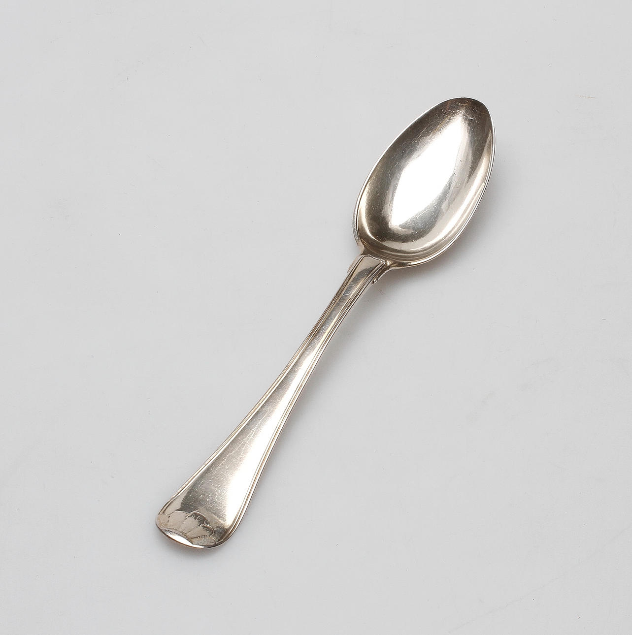 SKED, silver, Simon Ryberg, Stockholm 1781, vikt ca 75 gram.