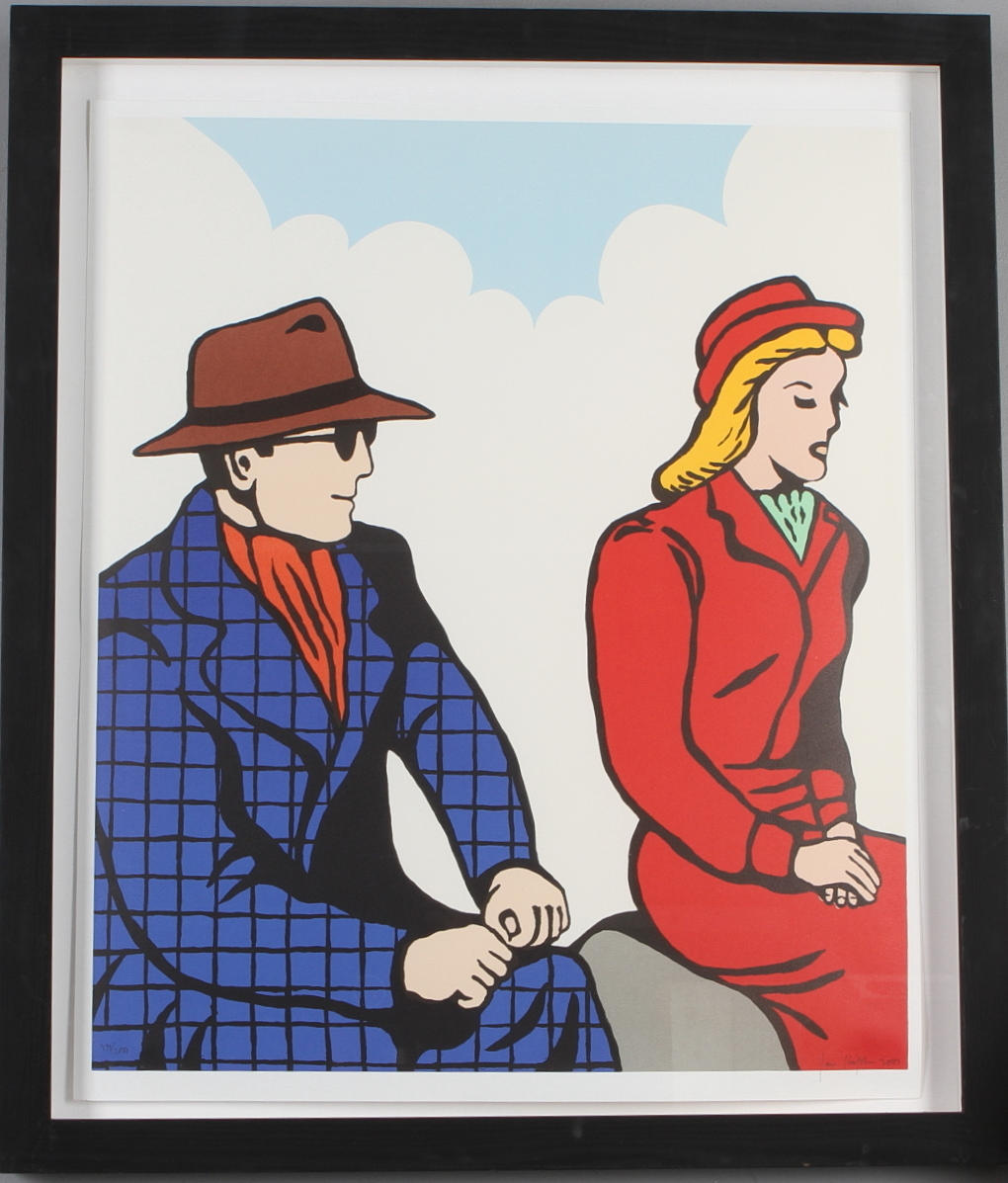 JAN HÅFSTRÖM. Mr. Walker, färglitografi, signerad och numrerad 493/1000.