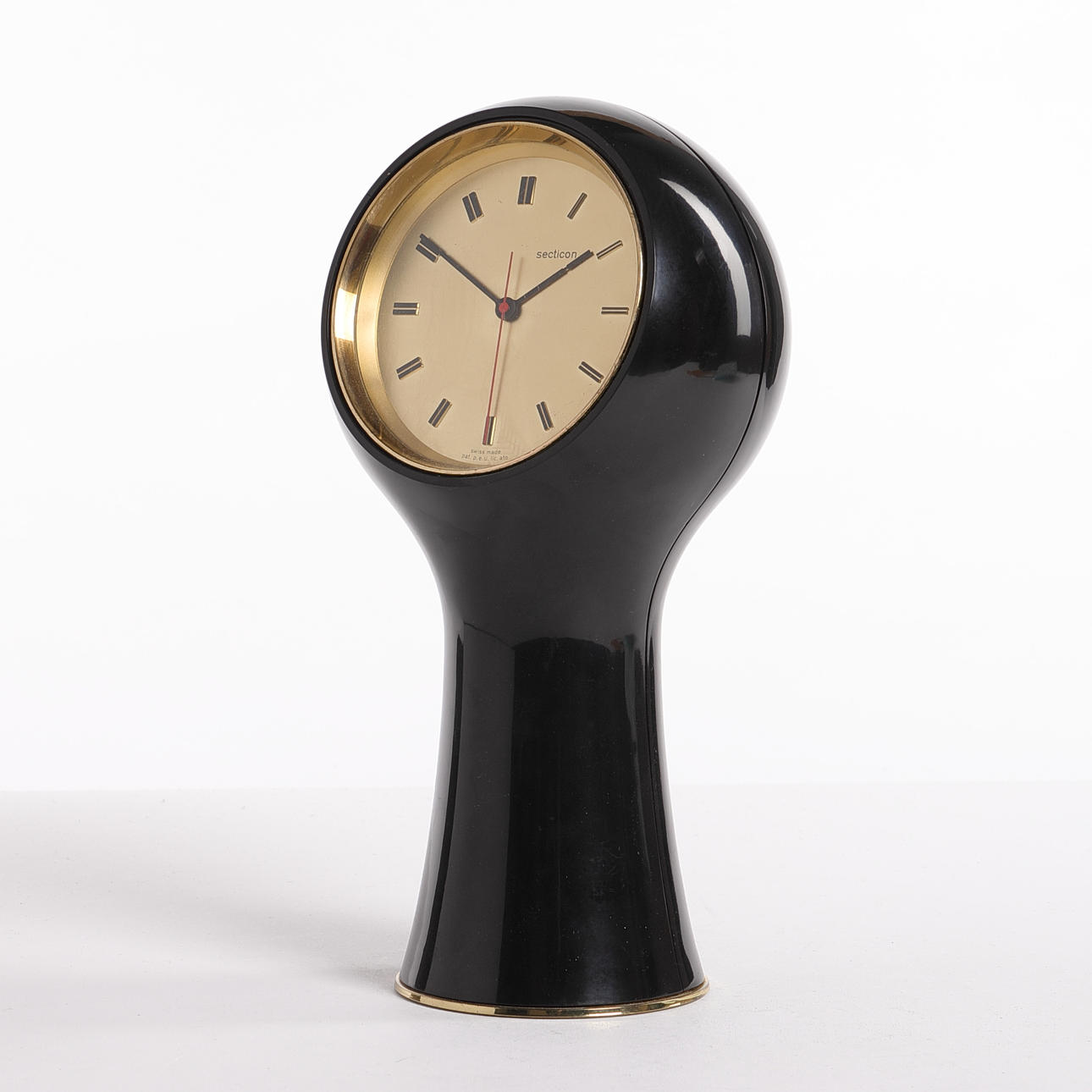 TABLE CLOCK, Secticon, Angelo Mangiarotti, Italy, 1958/59.