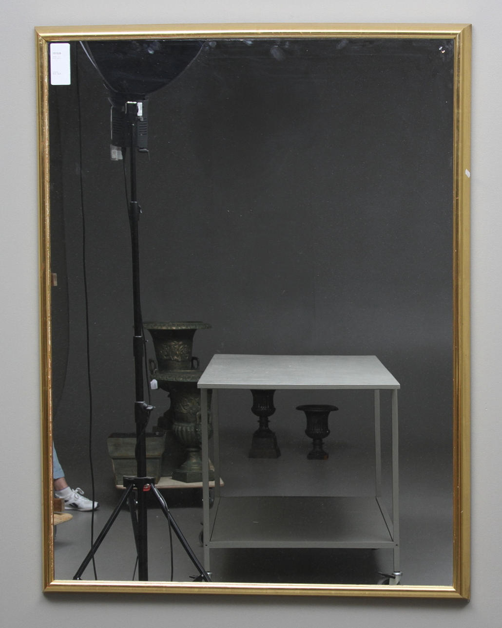 SPEGEL, 122 x 92 cm, 1900 tal.