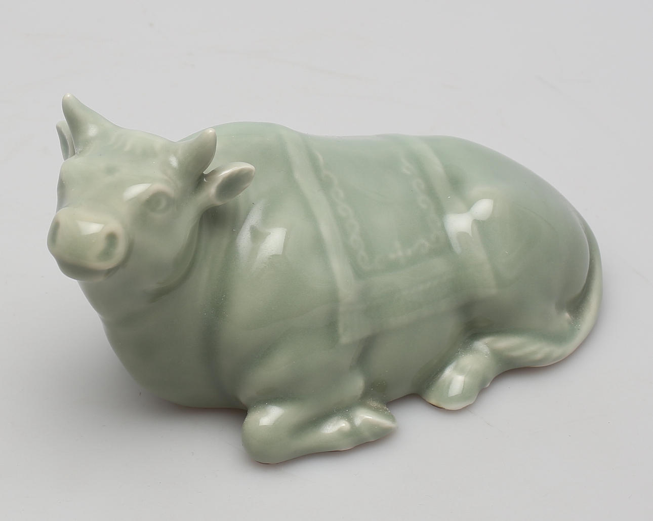 FIGURIN, porslin, ko, Japan?, 1900-tal.