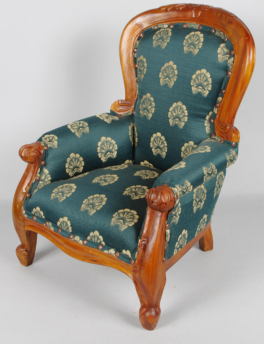 BARNFÅTÖLJ, rokokostil, 2000-tal.