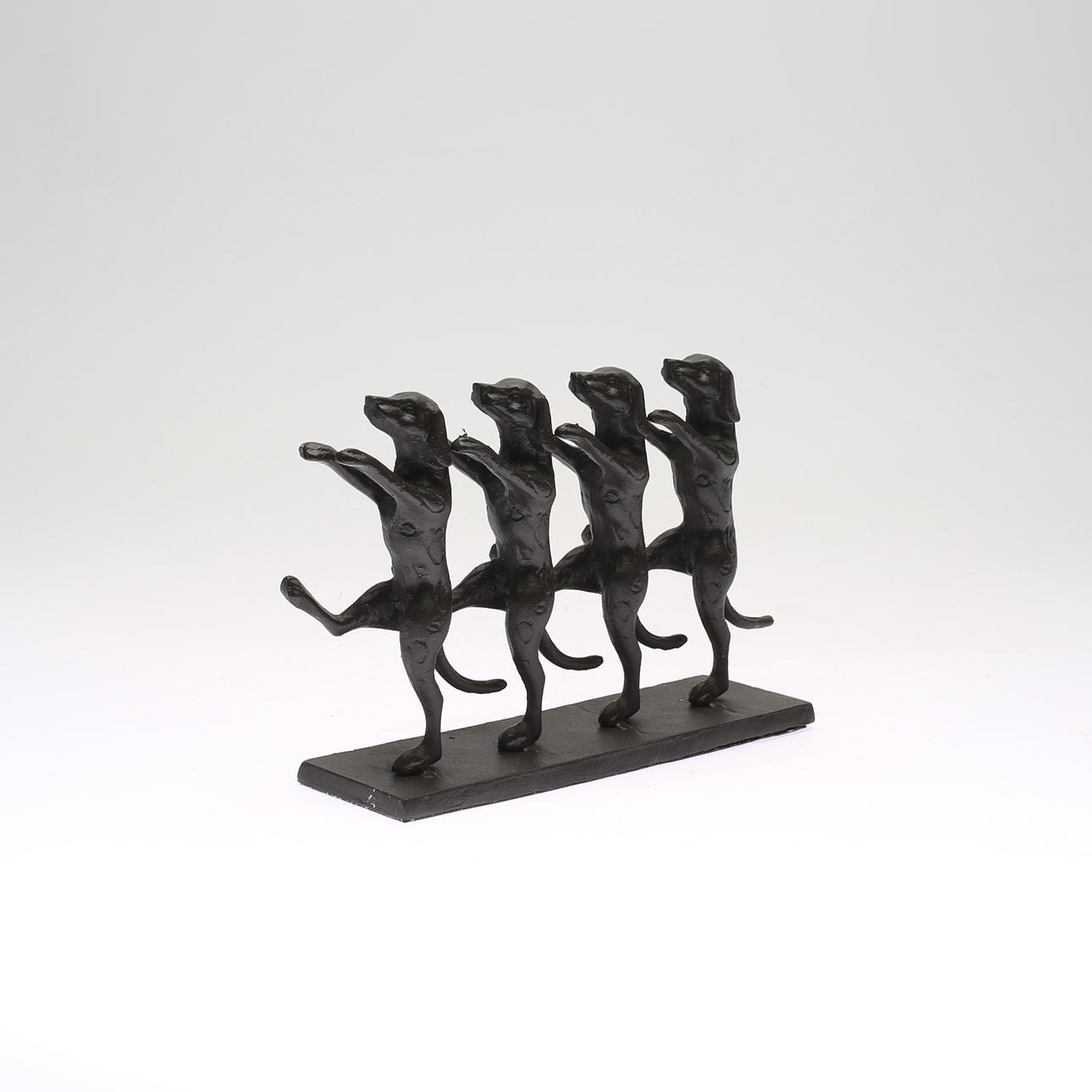 SKULPTUR, gjutjärn, 1900-/2000-tal.