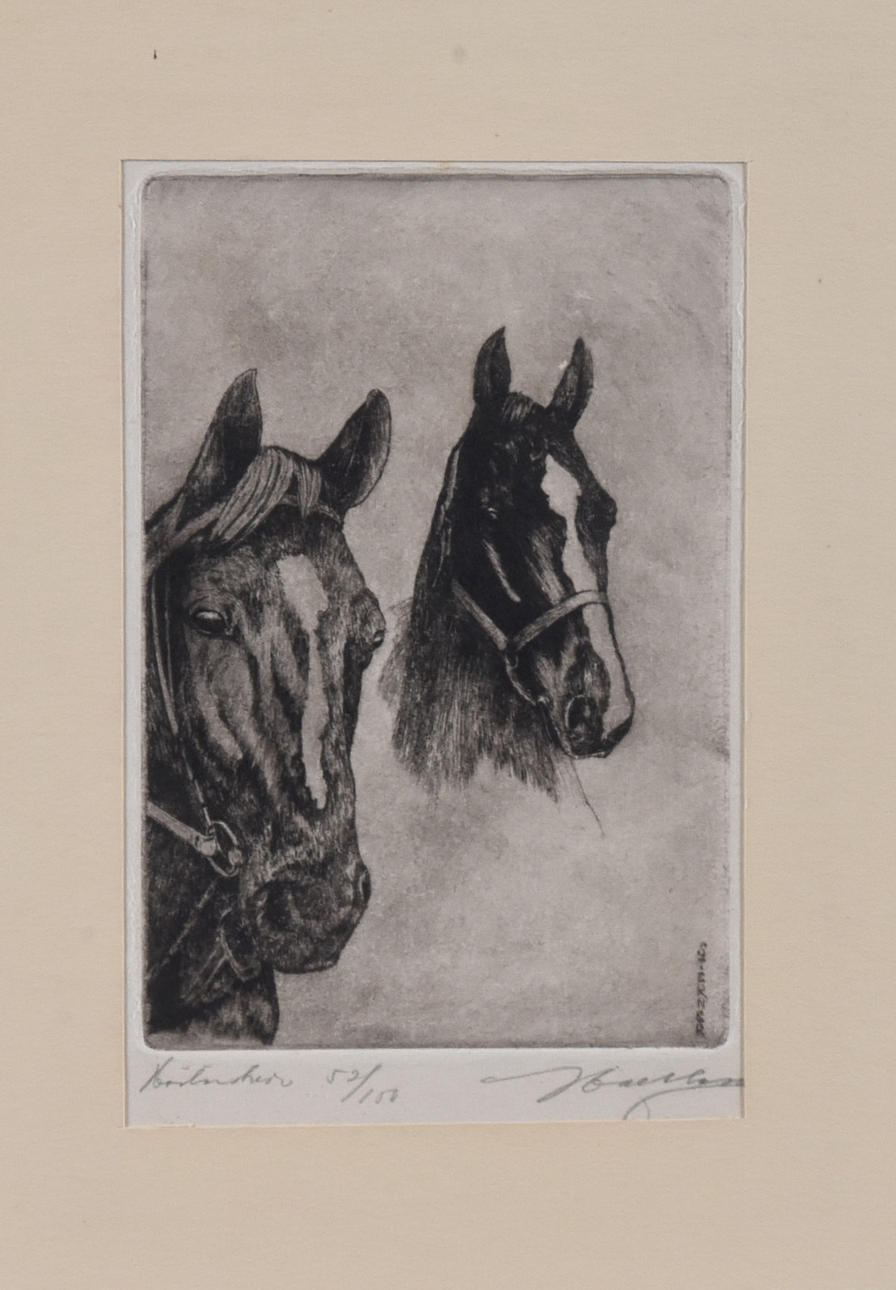 MALTE STERNER. Etsning.