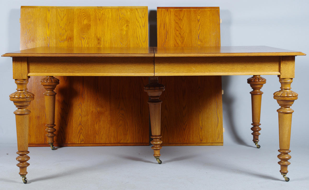 MATBORD, ek, nyrenässans, sent 1800-tal.