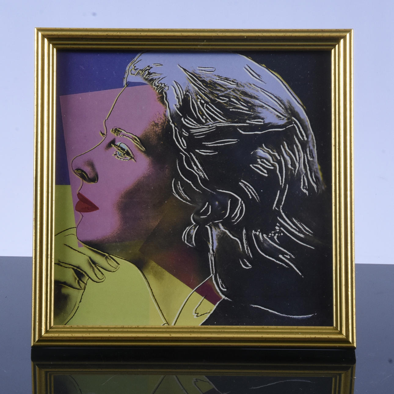 ANDY WARHOL. EFTER. Färgoffset, "Ingrid herself", 1983.