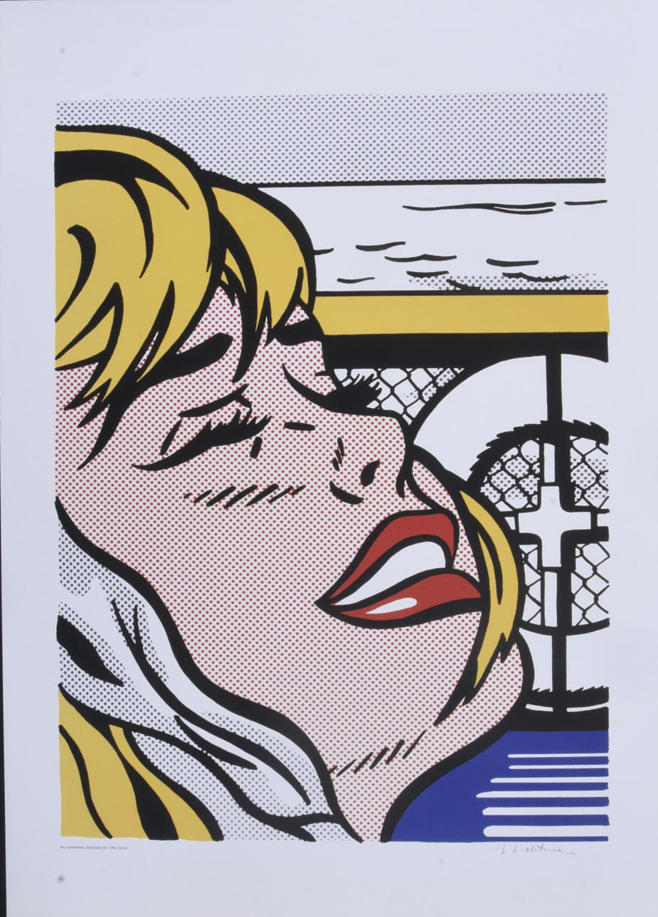 ROY LICHTENSTEIN. Efter. Offsettryck.
