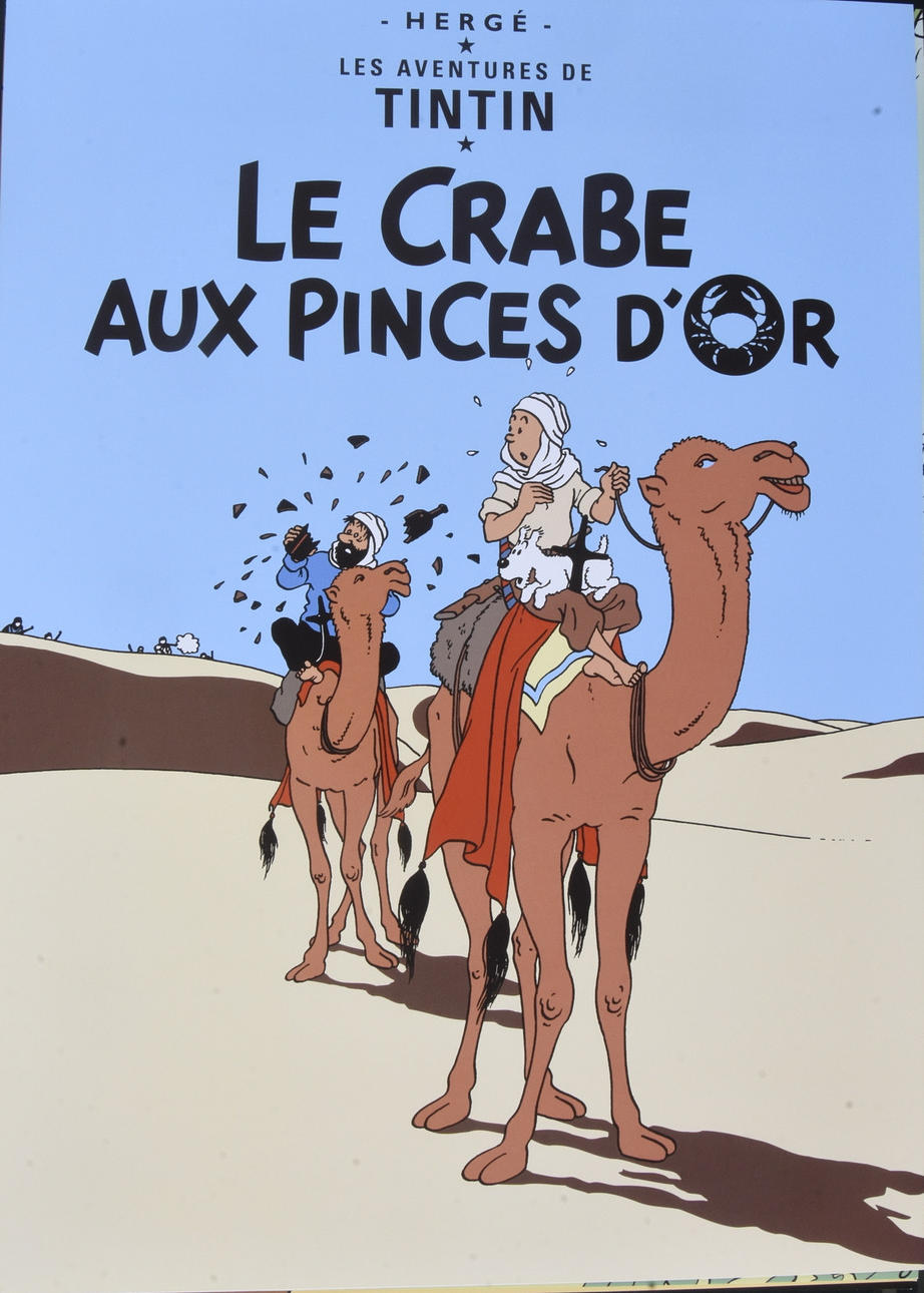 TINTIN, poster, Offset print.
