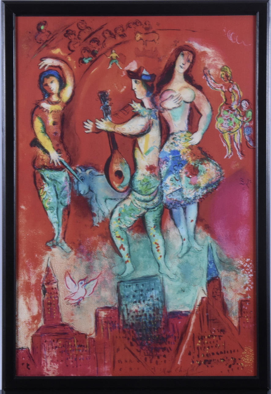 MARC CHAGALL. EFTER. Gicleétryck. "Carmen".