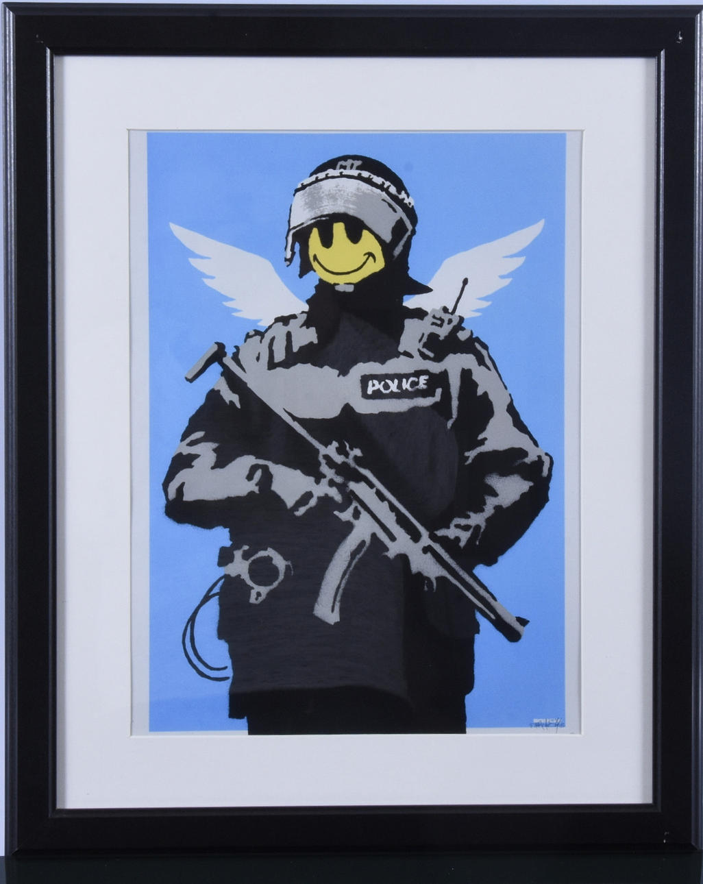 BANKSY. EFTER. Offsettryck.