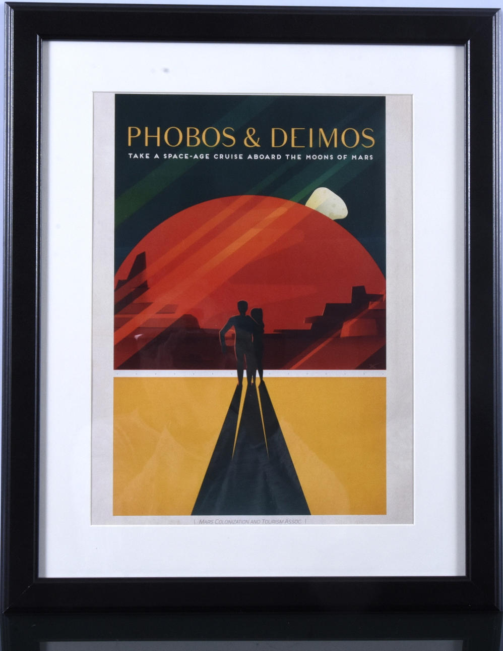 NASA, affisch offsettryck.