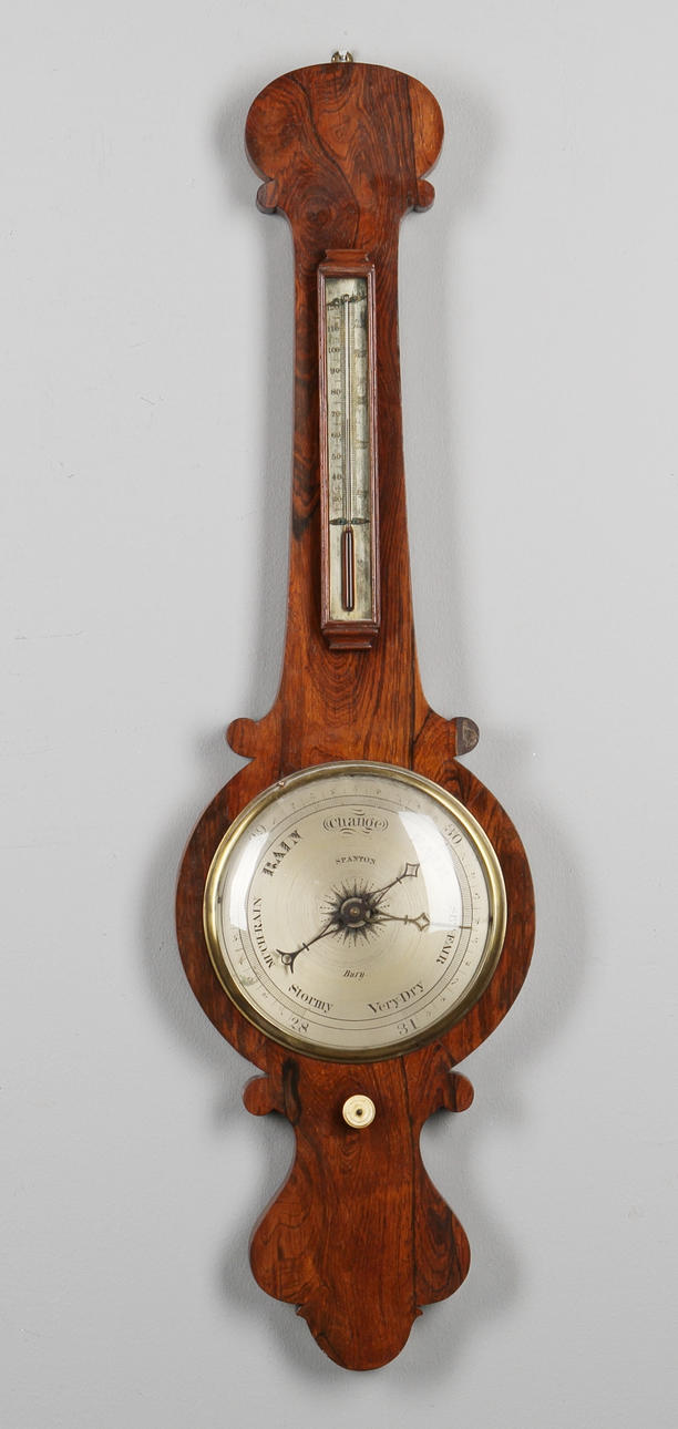 BAROMETER, England, 1800-tal.