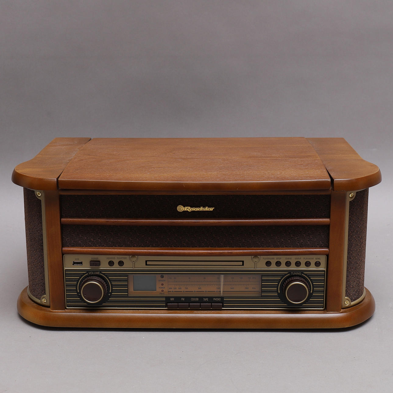 COMPACT STEREO, retro style, Roadstar, contemporary.