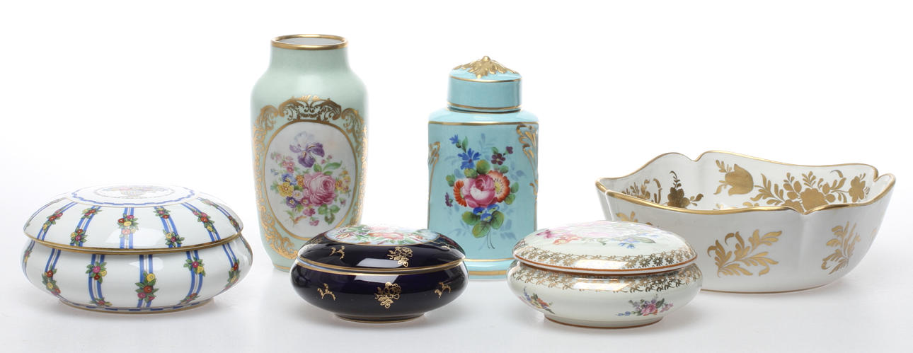 PARTI PORSLIN, 6 delar, Frankrike.