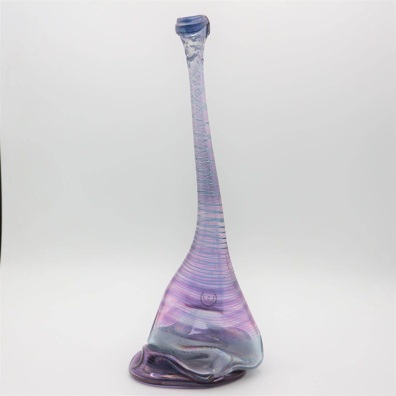 VERA WALTHER. GLAS VASE VINTAGE.