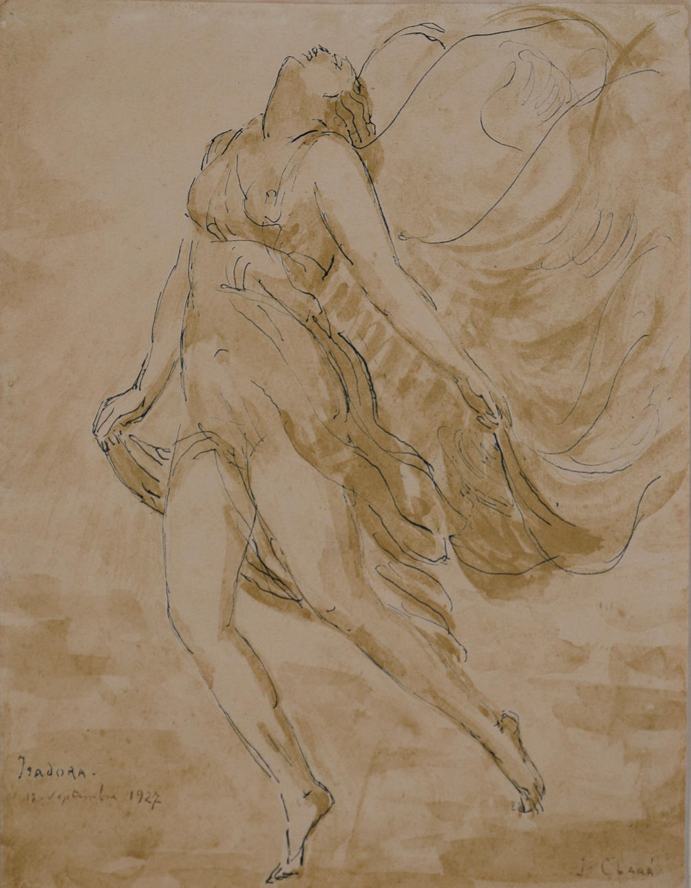 JOSEP CLARÀ. Isadora Duncan.