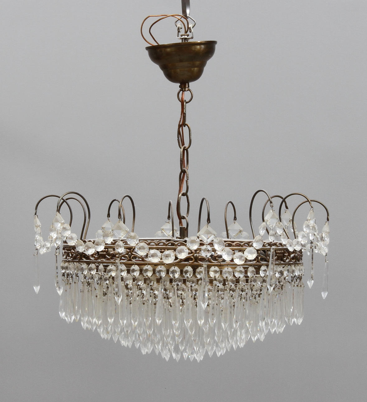 LJUSKRONA, plafondmodell, 1900-tal.