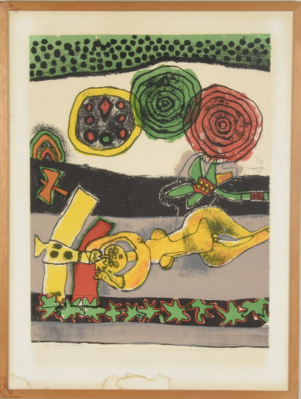 BEVERLOO CORNEILLE. Färglitografi.