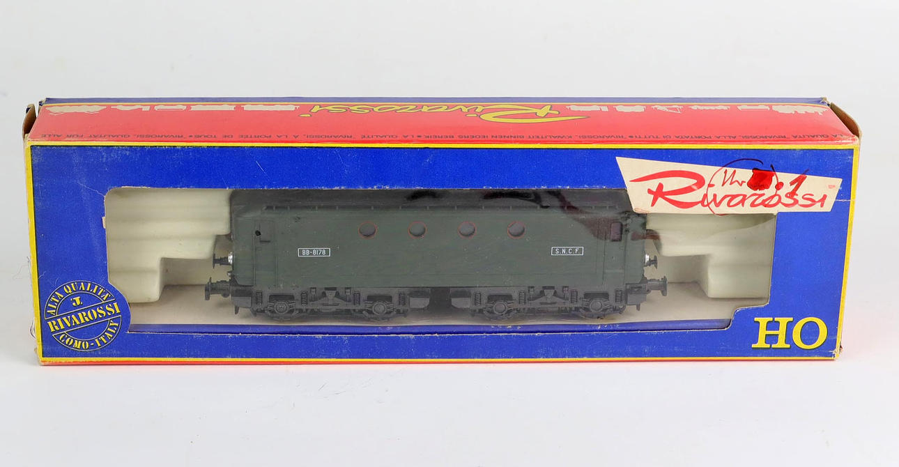RIVAROSSI 1671 HO - Locomotive Type BB 8100 ép III SNCF 8178 Rivarossi Italie Fr Id4738
