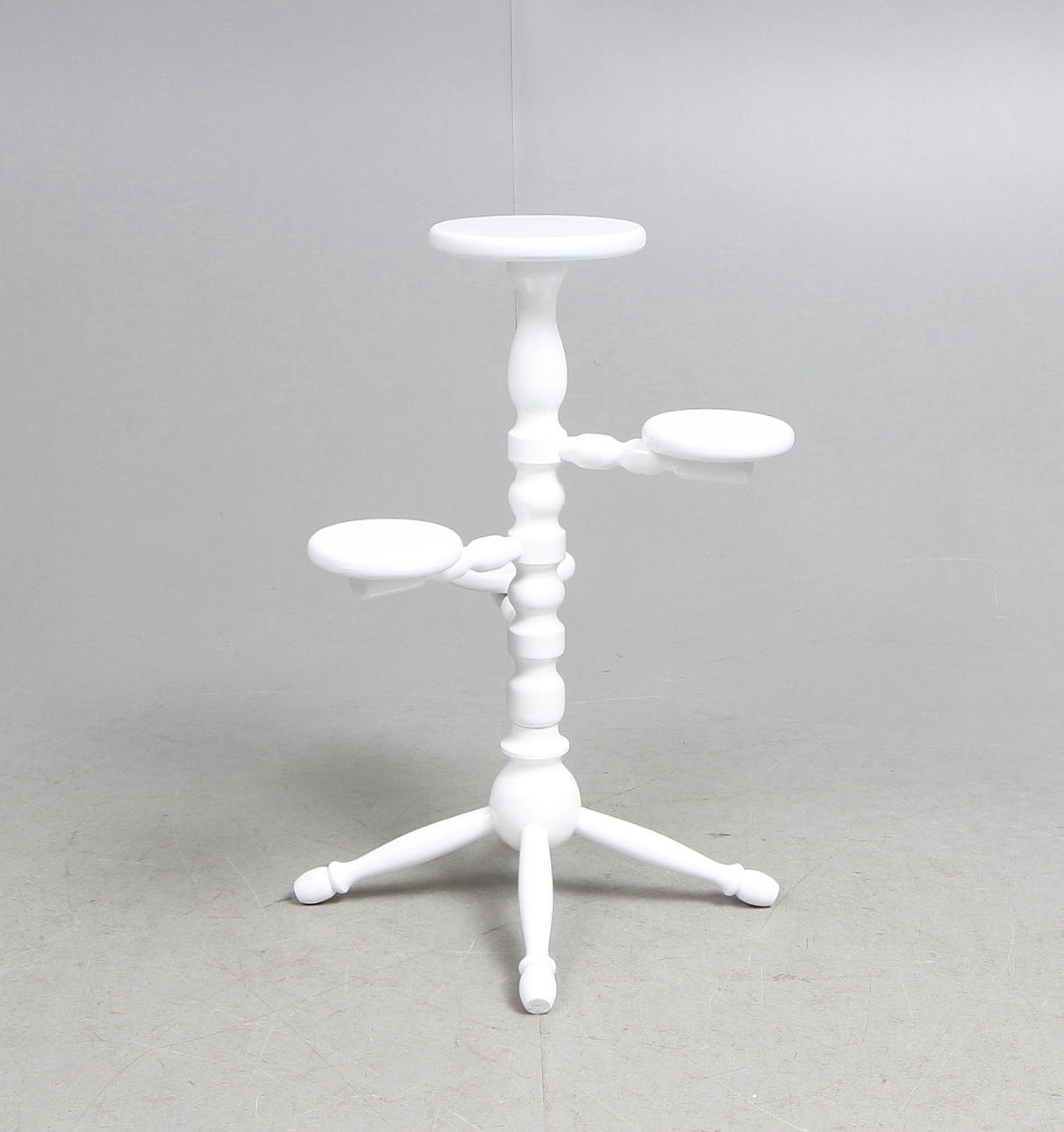 BLOMPIEDESTAL, Vit, 1900 tal.