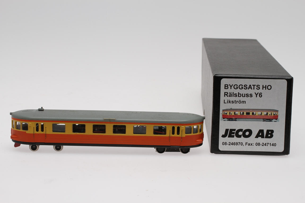 RÄLSBUSS Y6 JECO ORIGINALKARTONG.
