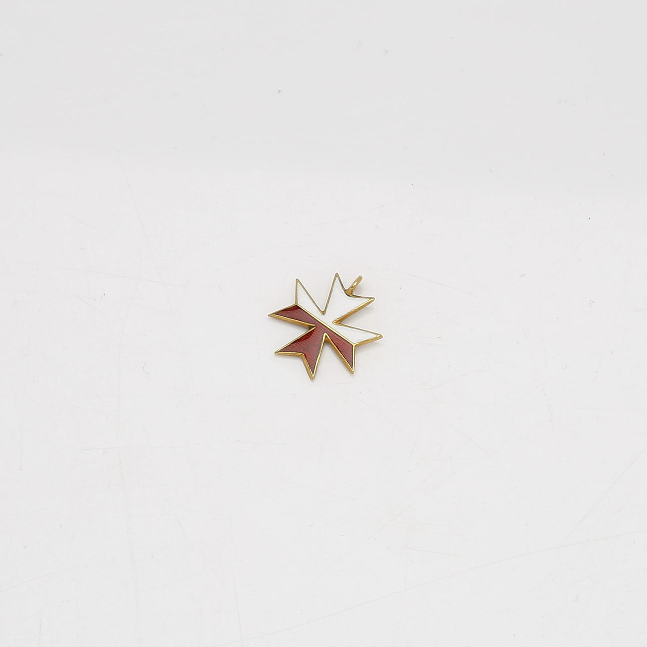 BADGE, 18K gold. Weight approx. 1.6 g.