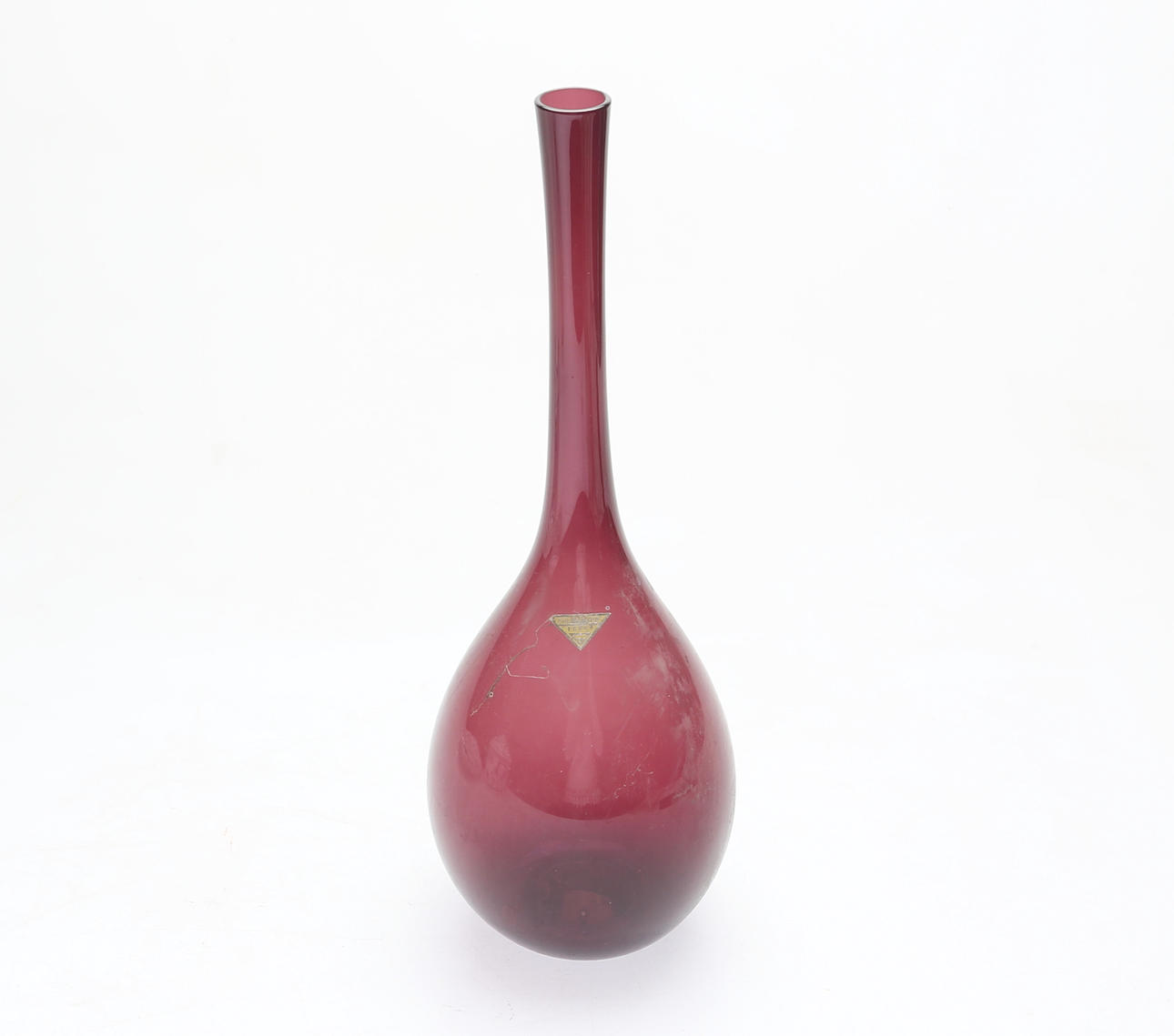 ARTHUR PERCY. VAS, glass, Gullaskruf, 1900s.