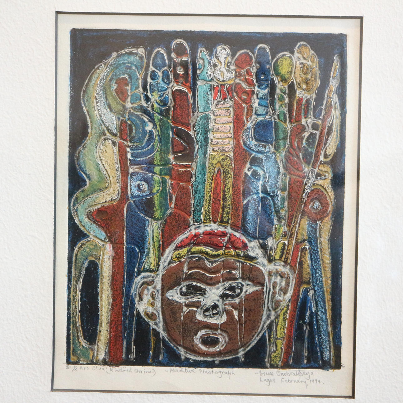 BRUCE ONOBRAKEPEYA. PLASTÓGRAFO "ARO OLNA".