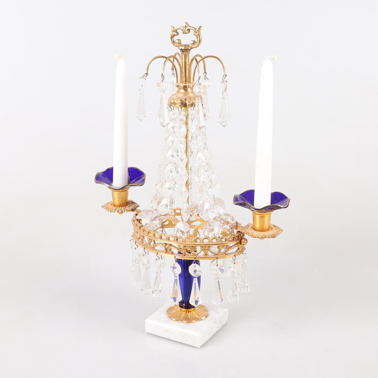 BORDSLYSTER för två ljus,1900-tal.