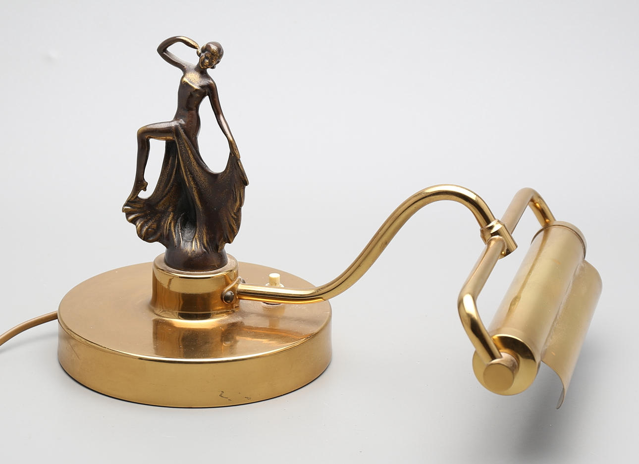 PIANOLAMPA, art deco, 1900-talets första hälft.