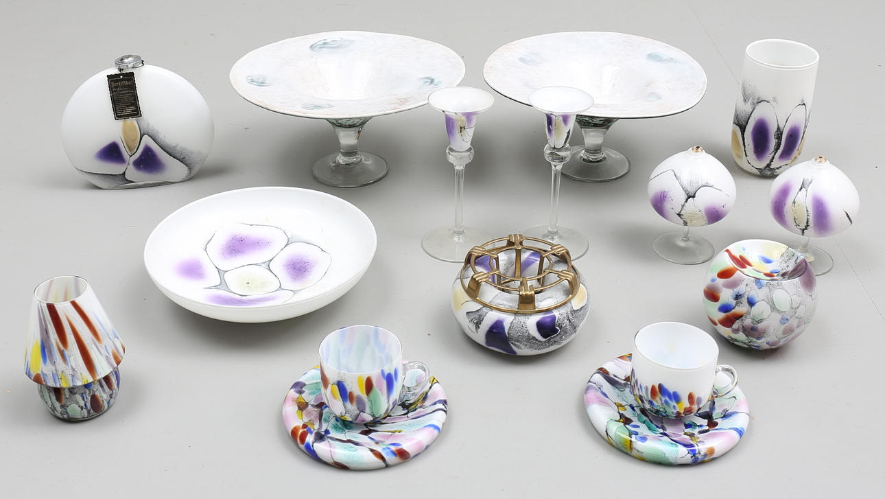 KONSTGLAS (16), Richartz Art Collection, Tyskland, 1900-talets fjärde kvartal.