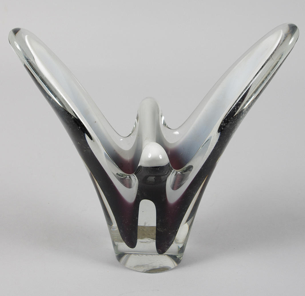 GLASVAS, "Coquille", Paul Kedelv, Flygsfors.