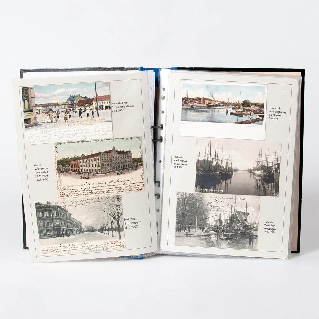 VYKORT, Halmstad, 1901-1950, 92 stycken.