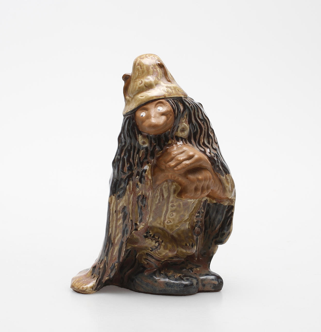 JOHN BAUER. EFTER. Troll, ur Troll och Tuvstarr, 1915. Rosa Ljung. Keramik.