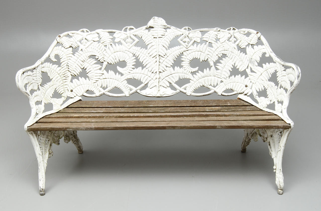 TRÄDGÅRDSSOFFA, metall, 19/2000-tal.