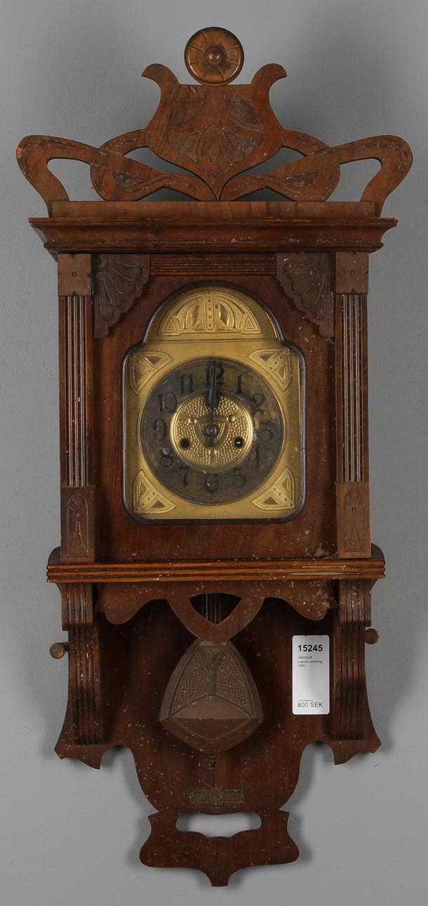 VÄGGUR, jugend, omkring 1900.